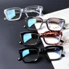 Óculos de sol Turezing 4 pacote retro de grandes dimensões de leitura luminária azul bloqueio de moda de moda square leitor homem e womensunglas223m