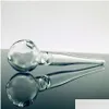 Pijpen Grote Pyrex Glazen Oliebrander Pijp Doorzichtige Buis Waterpijp Voor Hand Dab Rig Drop Levering Huis Tuin Huishoudelijke Diversen Acce Dh3Vf