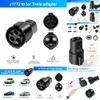 her Car Electronics Electric Vehicle Adapter Charging Type1 J1772 For Tesla Model X Y 3 S For EV Charger Connector Conversion Gun Socket
