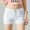 Women's Shorts Shorts Women's Shorts Denim Cotton Candy Color Jeans For Woman Mid Waist Black White Trousers Women's Clothing 2021 Ropa jerL231215