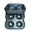 Bakning Mögel Ice Ball Mold Sphere Silicone Maker 4x4 5cm för alla drycker