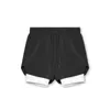 Shorts pour hommes Summer Brother Sports Prévention de la maladresse Double couche pour pantalons fendus décontractés hommes