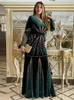 Urban Sexy Dresses Elegant Women Velvet Dresses Dubai African Kaftan Abayas Dashiki Diamond Long Sleeve Robe Wedding Party Prom Gown Ladies kläder 231215