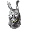 Film Donnie Darko Frank Evil Rabbit Mask Halloween Party Cosplay Props LaTex Full Face Mask L220711159D