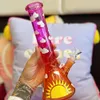 Kalın Cam Su Boru Downstem PERC DAB DIBS BEAKER BONGS BAŞKANLI 14mm eklem ile sigara içmek