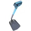 Spade Spade Portable Folding Snow med utdragbart aluminiumhantering Emergency Ice Removal utdragbar för bilens utomhuscamping 231215