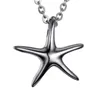 Lily Memorial Jeengry Pendant Starfish Charm 항아리 펜던트 재 목 목걸이 선물 가방과 체인 목걸이를 가진 기념품 1757