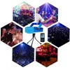 RG Full Star Laser Projector Effert Stage Ljus ljud aktiverad med fjärrkontroll för att dekorera KTV DJ Wedding Bar Family Party Lights