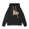 Männer Frühling Hoodie Desgienr Langarm Palmies Hoodies Broken Bears Hoody Herren Pullover Sweatshirt Angellies Lose Teddy Plams Größe S-XL