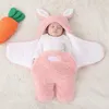 Sleeping Bags Autumn Winter Wrap Sleeping Bag Born Baby Items Thicken Cocoon for Baby Accessories born Sleep Sack 06 Months 231214