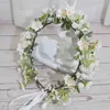 Piccoli fiori pastorali Corona Fasce Accessori per capelli da donna Copricapo da sposa Fascia per capelli Decorazione Ghirlande floreali per ragazze