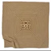 Tote E Silk Stripe Design Scarf Square Decoration pannband