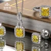 Теннисное ожерелье с кубинскими звеньями из белого золота и бриллиантами, изготовленное на заказ, кулон