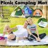 Tapetes Camping Mat Tenda Colchão Impermeável Folha De Alumínio Dobrável EVA Picnic Beach Pad