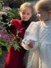 Vestiti dalla ragazza Del Bambino Delle Ragazze di Inverno Abito Trapuntato Per I Bambini di Spessore Vestiti Caldi Del Manicotto di Soffio Paillettes Vestido Festa di Compleanno Abito 2-10Y