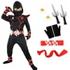 Ninja Kostüm Kind Ninja Party Kostüme Jungen Halloween Kostüm Anime Cosplay Krieger Ninja Anzug Kinder Kleidung Overall Set G09293n