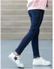 Hose Mädchen Skinny Hosen Winter dicke Leggings für Mädchen Bleistift Hosen Cowboy Denim Long Hosen Kinder Hose Kinder Winterkleidung 231215