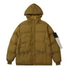 Diseñadores Chaqueta de piedras 2024 Invierno Nuevo Metal Nylon Down Jacket Chaqueta cálida Chaqueta funcional al aire libre Puffer Chaqueta de isla para hombres y mujeres Ropa exterior Ropa de algodón