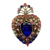 Brooches Artsy Retro Style High-grade Heart Brooch