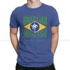 T-shirt da uomo Jiu Jitsu BJJ Amanti delle arti marziali brasiliane Camicia classica Goth Estate Abiti in cotone oversize Harajuku O-Collo TShirt