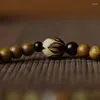 Strand Groen Sandelhout DIY Mannen En Vrouwen Stijl Armband Accessoires Hand String Kralen Sieraden Boho Fabrikanten Groothandel