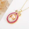 Pendant Necklaces Pearl Necklace Jewelry Fashion Versatile Temperament Clavicle Chain Freshwater Women