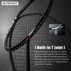 Badminton String ALP N80 2 pcs lot package with racket 5U 72g 100 Carbon Fiber Racket Professional No less than and Lining 231214