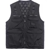 Survêtements pour hommes Design Dark Techwear Femmes Hiver Tactique Épaissi Gilet Hip Hop Veste Sans Manches Clip Coton Gilet De Travail