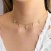 Mode Vrouwen Meisje Sieraden Leuke Mooie Maan Ster Sterrenhemel Charms Drop Choker Ketting 2021 Nieuwe Trendy243O