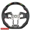 LED Racing Steering Wheel Fit for Honda CRV Real Carbon Fiber Car Accessories