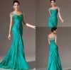 2023 Ny design Bestförsäljande sjöjungfru V-hals svep Train Chiffon Cap Sleeve Prom Dresses Pärlade veck rabatt prom klänningar formella aftonklänningar