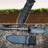 Spade Shovel Metal Detector Digging Tools Serrated Edge Digger With Sheath Stainless Steel Garden Knife Extended Handle Camping Supply 231215