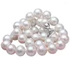 Chains Extremely Strong Natural Freshwater Pearl Necklace Small Light Bulb With Seawater Luster DE295