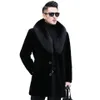 Pelliccia da uomo Pelliccia sintetica Inverno e autunno Uomini caldi Top spessi Soffice pile Giacca in pelliccia finta Cappotto Capispalla Manica lunga Cardigan Giacca Z74 231215