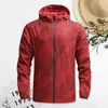 Men's Jackets Men Windproof Outerwear Hooded Work Style Jacket Cycling For Spring Autumn Motocross Mtb