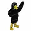 Halloween Crow Mascot Costume Simulation Cartoon Character Outfits Suit Adults Size Outfit Birthday Christmas Carnival Fancy Dress