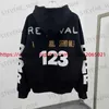 Heren Hoodies Sweatshirts 2023fw RRR123 Hoodie Mannen Vrouwen Beste Kwaliteit Bladerdeeg Print RRR-123 Trui T231215