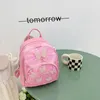 Zaini Ling Zaino per bambini borsa da principessa borsa da scuola per ragazze farfalla zaino per asilo per bambini borsa a tracolla per bambini regalo per bambini 231214