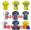 23 24 Al Nassr FC Soccer Jerseys Ronaldo Transfer Mane Cr7 Gonzalo Martinez Talisca 2023 2024 Ittihad Benzema Football Shirts Saudi Arabia Kante Men Kids Kit