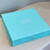 Дизайнерский подарочный набор Кожаная коробка с замком Подарочный набор для маджонга 144 плитки для маджонга с четырехцветными фишками и игральные кости с покрытием Fes