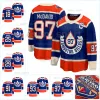 CUSTOM Oilers 2023 Heritage Classic Jersey Эдмонтон 97 Коннор МакДэвид 29 Леон Драйзайтль Джейден Граббе Райан МакЛеод Лейн Педерсон Зак Хайман E