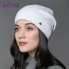 BeanieSkull Caps femmes chapeau tricoté laine chapeaux pour hiver Hip-hop Style Gorros pour femme bonne qualité casquettes décontractées 231215