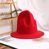 Pharrell Hat Felt Fedora 모자 여성 남성 모자 검은 모자 남성 100 Australia Wool 모자 2010286118421277m
