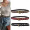 Belts Women's Fashionable Genuine Leather Belt Thin Street Trend Jeans Can Be Used As A Gift For Mothers And Girlfriends