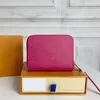 Großhandel Hohe Qualität Designer Frau Brieftasche Kartenhalter Geprägte Muster Luxus Kurze Brieftaschen Frauen Damen mit Box Blumen Buchstaben