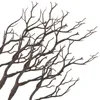 装飾的な花フェイクアントラーアクセサリー人工角の木の枝プラスチック装飾黒い結婚式の装飾