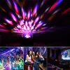 2-Pack Sound Activated Music Party Lights Disco Ball Lights with Remote Control DJ Lighting Stage Strobe Lamp for Birthday Decorations