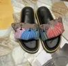 41 Pantofole da donna uomo nero Scuff Sandali piatti Piscina Cuscino Ciabatte Sunset Cinturino anteriore imbottito Alla moda Scivoli stile facile da indossare Fucsia