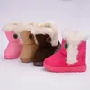 Boots Children Boutique Leather Boots For Girls Simple Classic Fashion Kids Knee-High Boots Multi-Color Boys Long Winter Shoes 231214