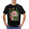 Herrtankstoppar Vackra rosa blomma #6 t-shirt plus storlek anpassade t skjortor design dina egna t-shirts